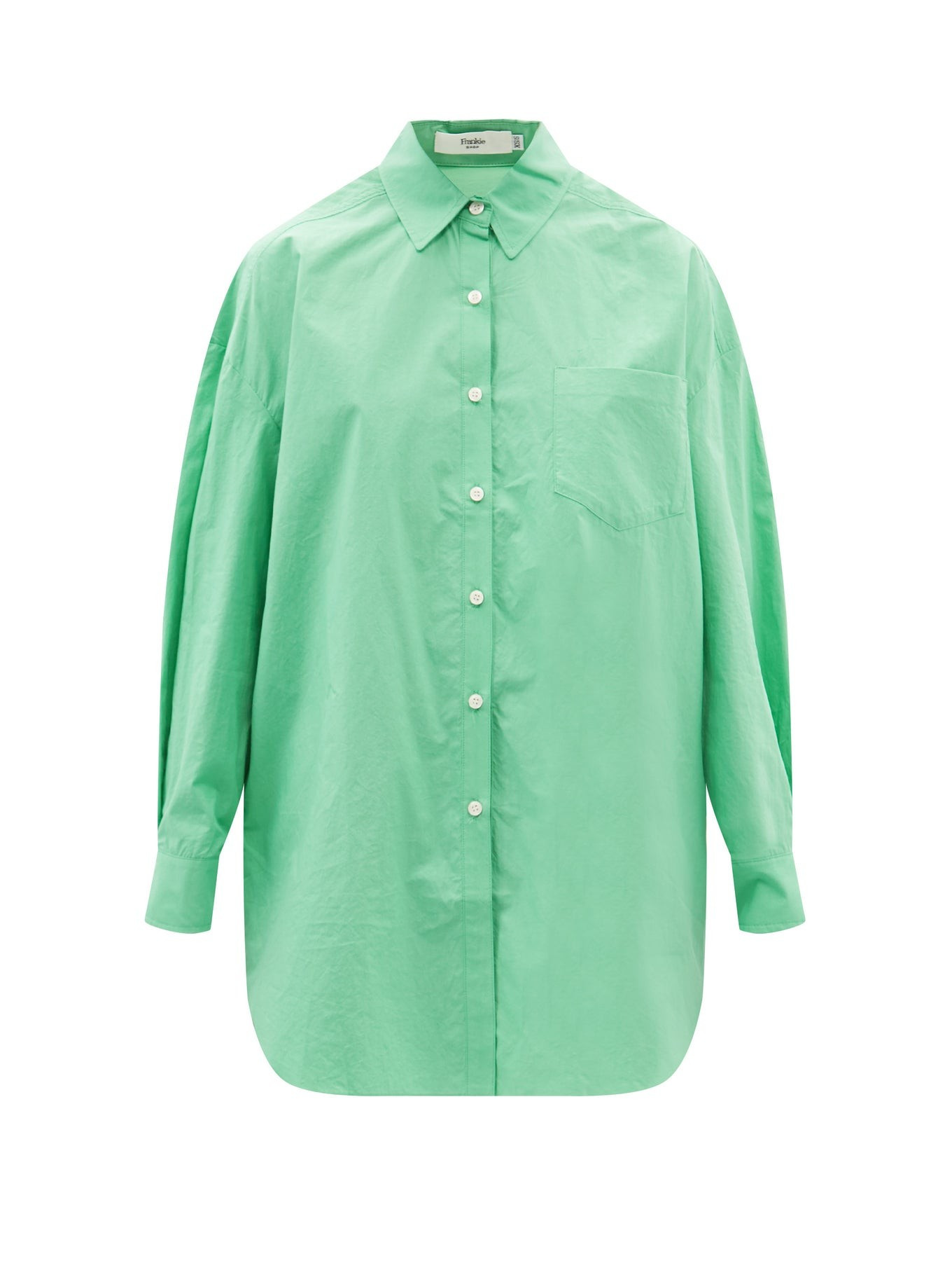 Melody organic cotton-poplin shirt | The Frankie Shop | Matches (US)