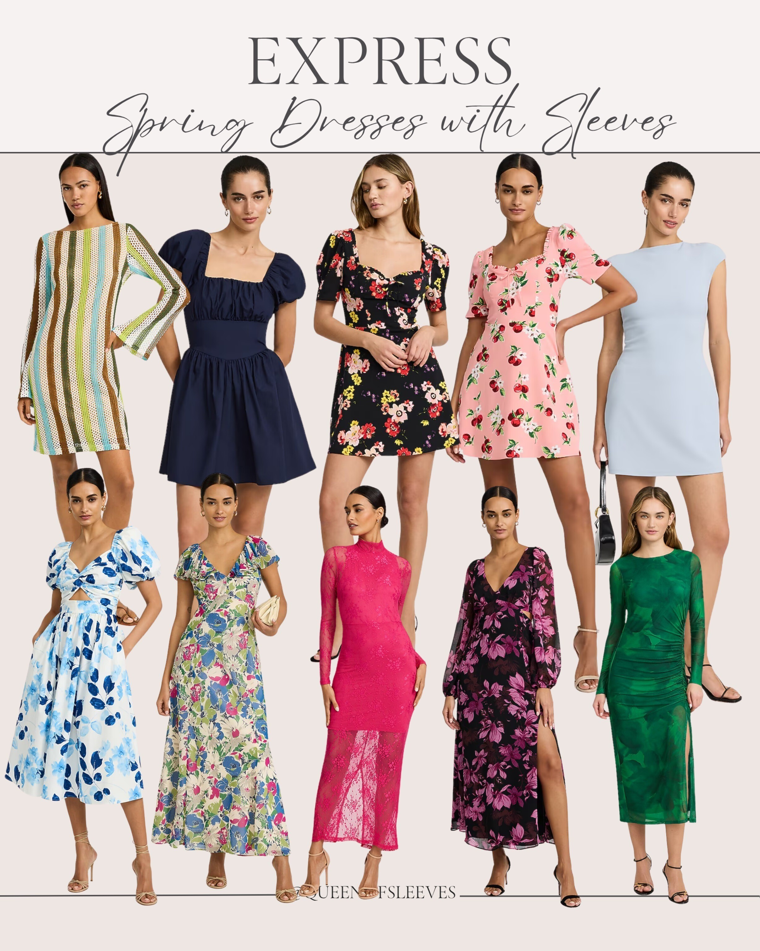 Spring dresses with sleeves from Express 🌸 feminine, flattering styles perfect for brunch, weddings, and everything in between.spring dresses with sleeves / express dresses / floral spring dresses / modest spring outfits / feminine dresses / brunch outfit ideas / spring wedding guest dress / midi dress with sleeves / mini dress spring / elegant spring outfits / colorful spring dresses / lightweight spring fashion / women’s spring style / date night dress spring / chic spring looks

#LTKootd #LTKSeasonal #LTKMidsize