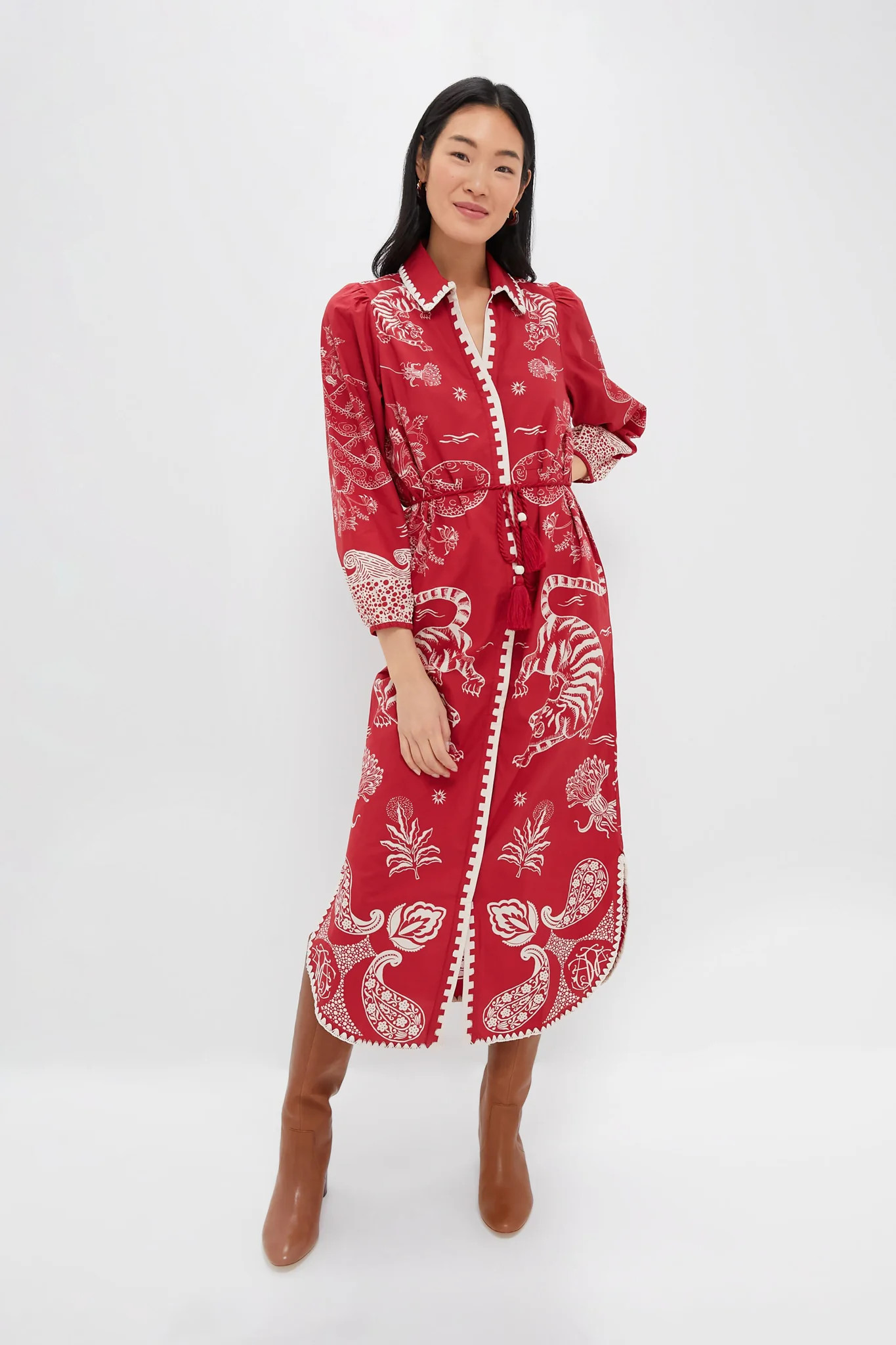 Scarlet Tiger Kathryn Caftan | Tuckernuck (US)