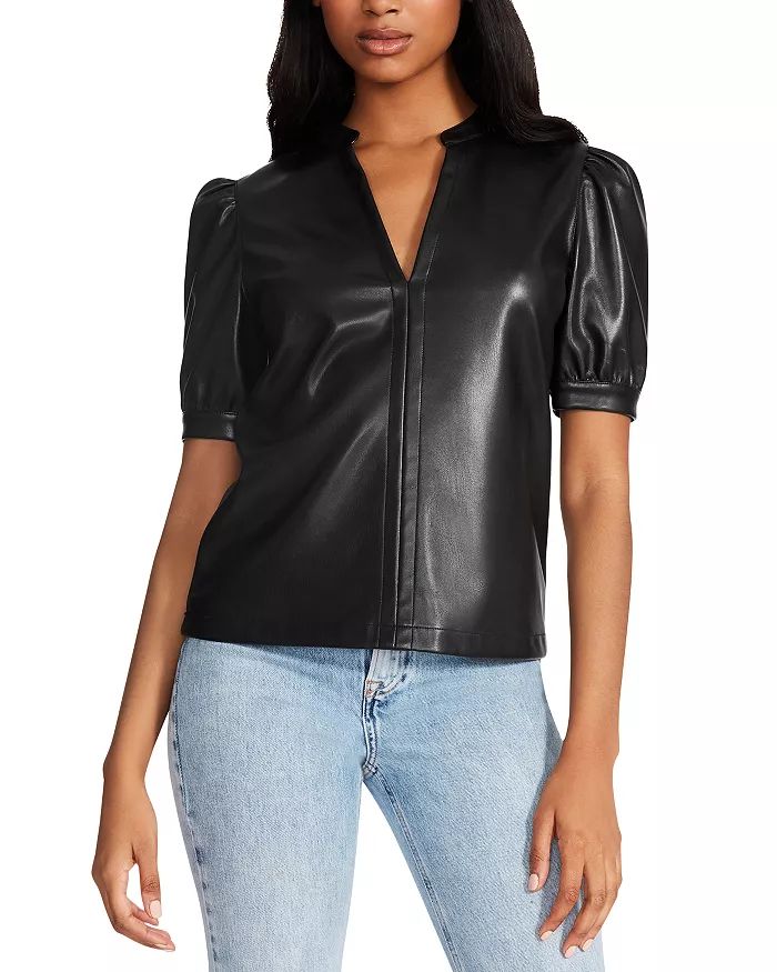 Jane Faux Leather Top | Bloomingdale's (US)