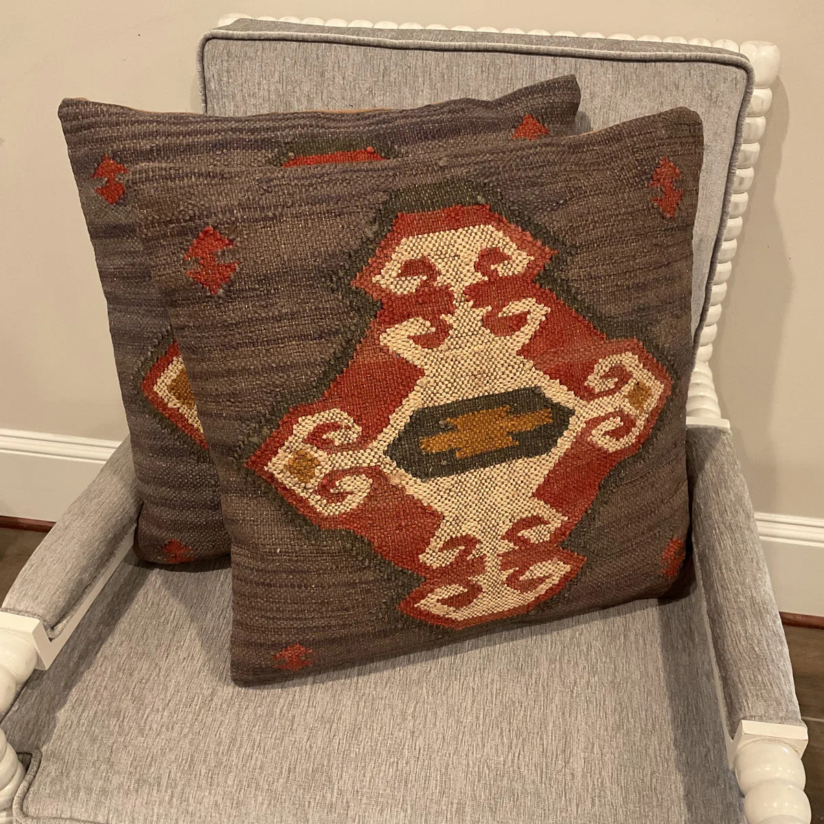 HERAT ORIENTAL Handmade Kilim Throw Pillow Set (Set of 2) | Wayfair North America