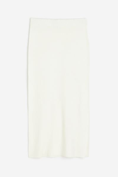 Rib-knit Pencil Skirt | H&M (US + CA)