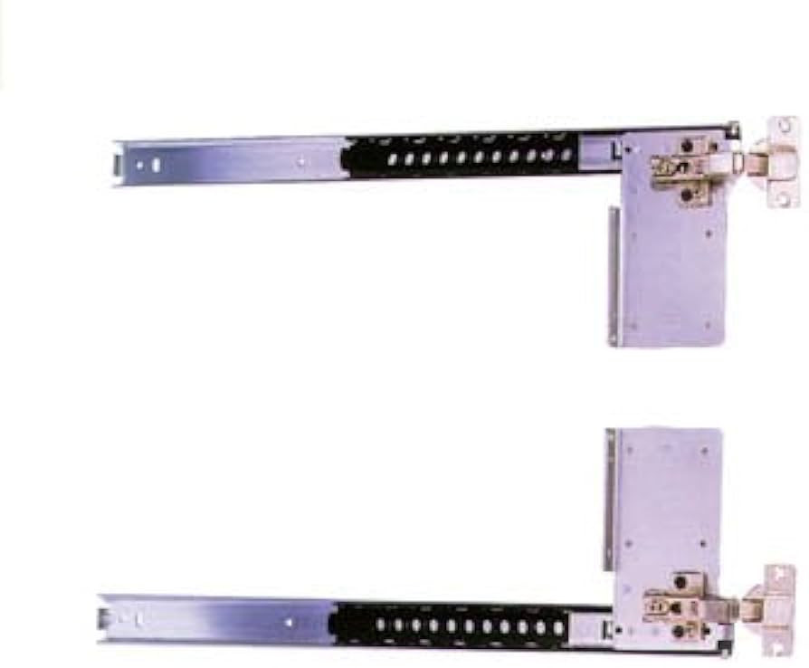 KV Pivot Door Slide Hardware Inset Application Self Closing 16 1/8" Slide (Kit) Black | Amazon (US)