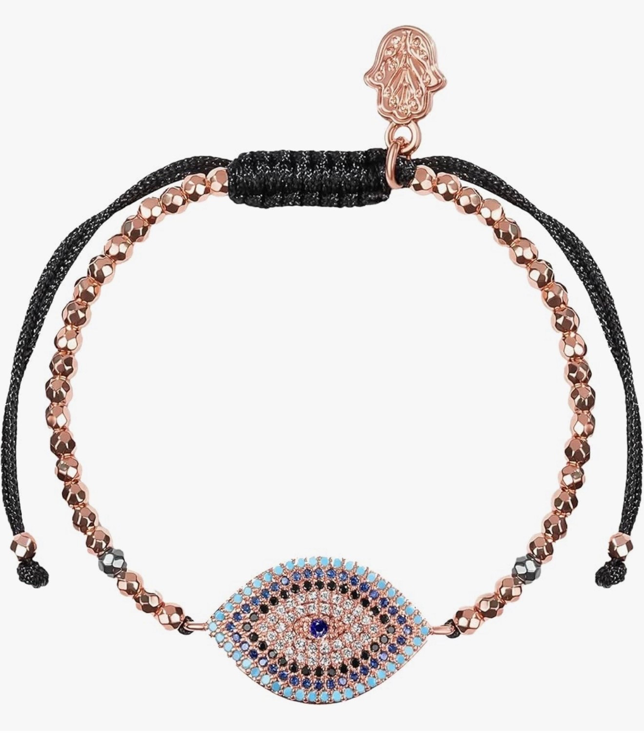 KARMA AND LUCK - Walk with Integrity - Women's Genuine Hematite Stones Gold Tone 5.5" to 7.5" Bracelet with Adjustable Drawstring Closure Handmade in Southeast Asia

#LTKTravel #LTKWorkwear #LTKootd