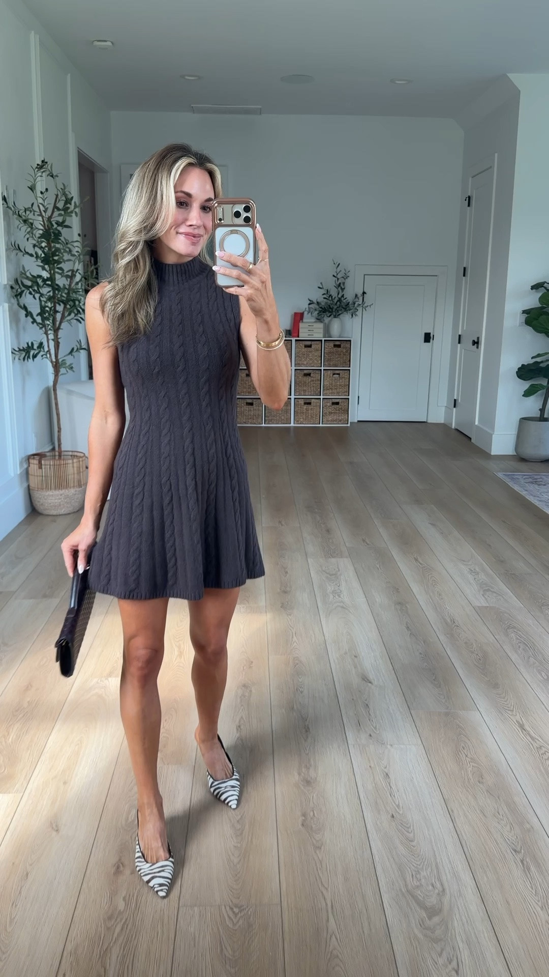 this sleeveless sweater dress is so good for fall transition 👏🍂 
I am 5’2 & wearing the xsmall.

#LTKootd #LTKSeasonal #LTKPetite