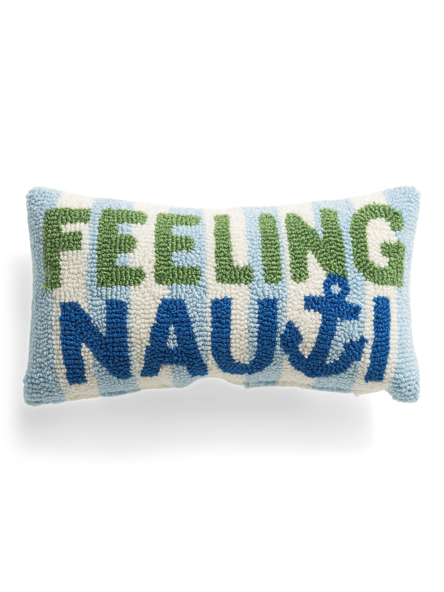 9x16 Feeling Nauti Hook Pillow | TJ Maxx