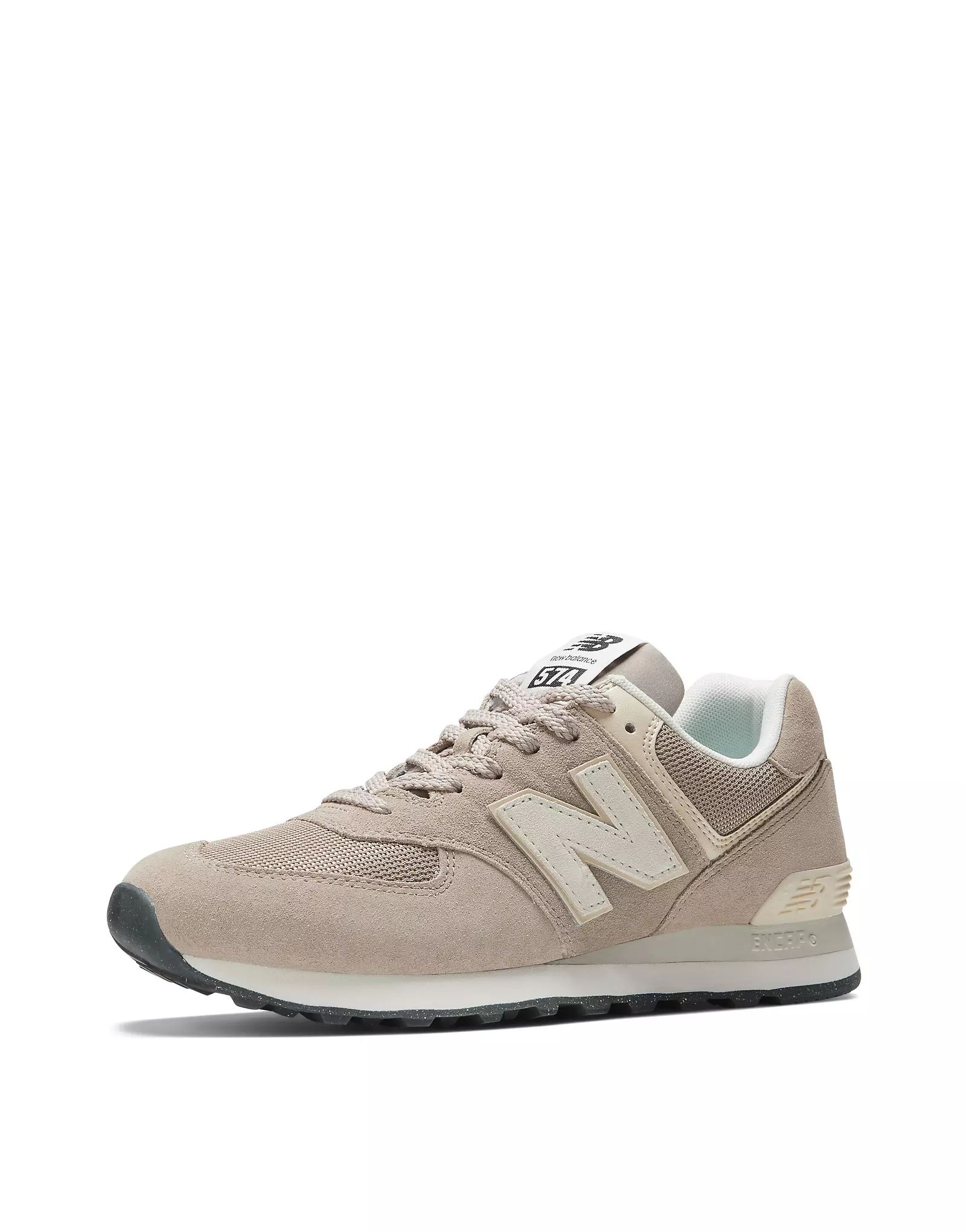 New Balance 574 trainers in tan | ASOS (Global)