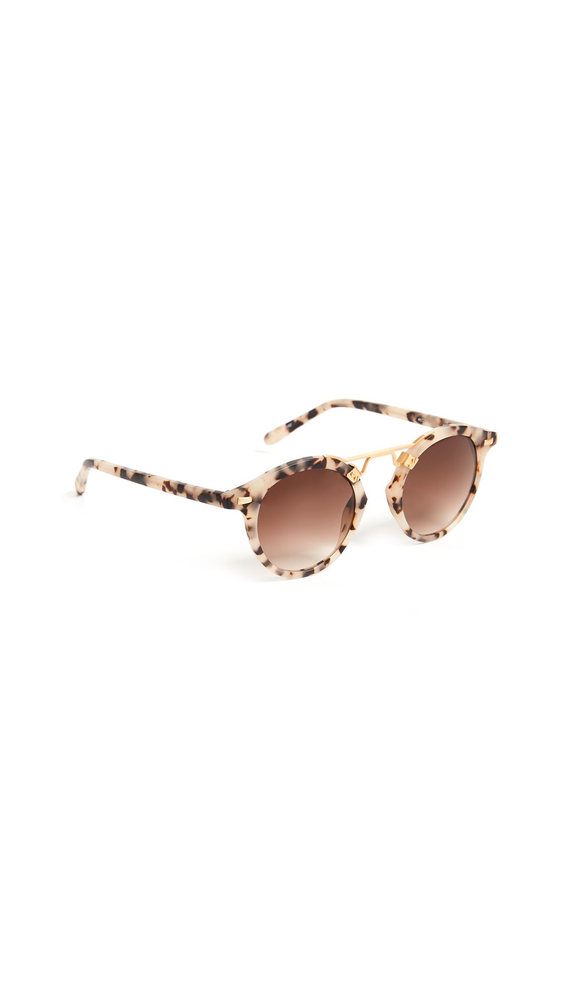 Krewe St. Louis Matte Sunglasses | Shopbop