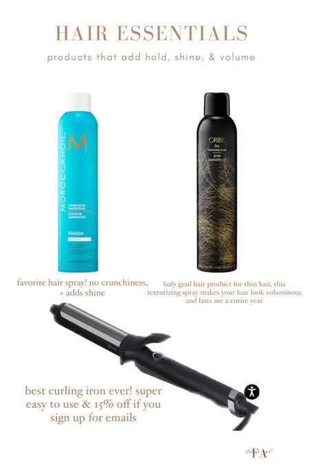 Best haircare products for thin hair! 

#LTKsalealert #LTKunder50 #LTKbeauty