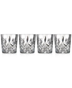 Marquis by Waterford Markham Double Old Fashioned Glasses, Set of 4 | Macys (US)