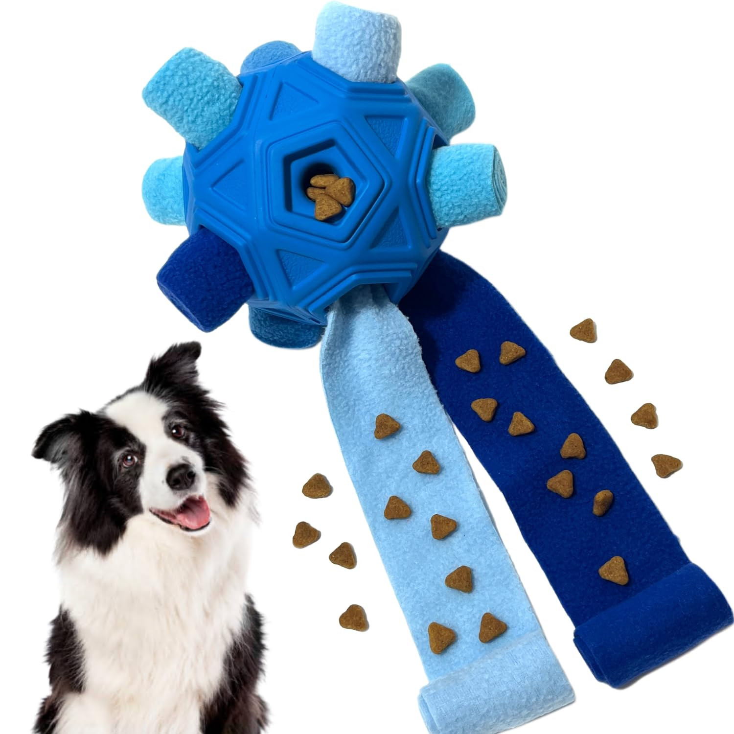 Snuffle Ball for Dog Toys Unbreakable Upgrade Ball Interactive Toy Foraging Snuffle Mat Puppy Tre... | Amazon (US)
