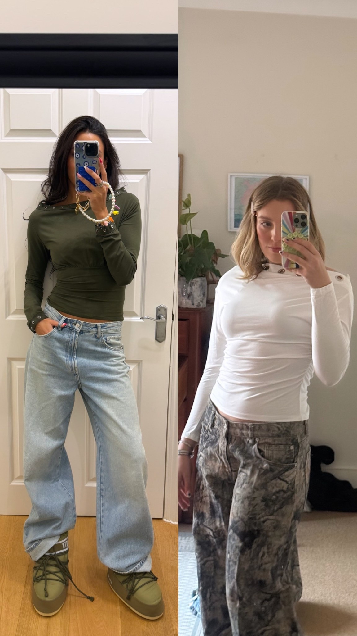 Same same but different tops 🩷 

#LTKwinter #LTKuk #LTKjeans