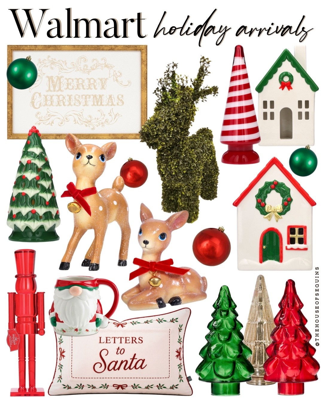 Shop Walmart Christmas decor new arrivals!