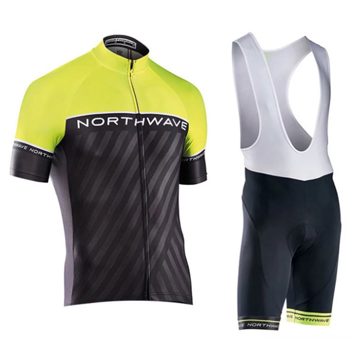 Men's Quick-Dry Cycling Jersey Set Road Bike Bicycle Shirt + Bib Shorts with 9D Gel Padded MTB Ri... | Walmart (US)