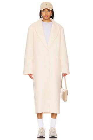 LIONESS Olsen Coat in Cream from Revolve.com | Revolve Clothing (Global)