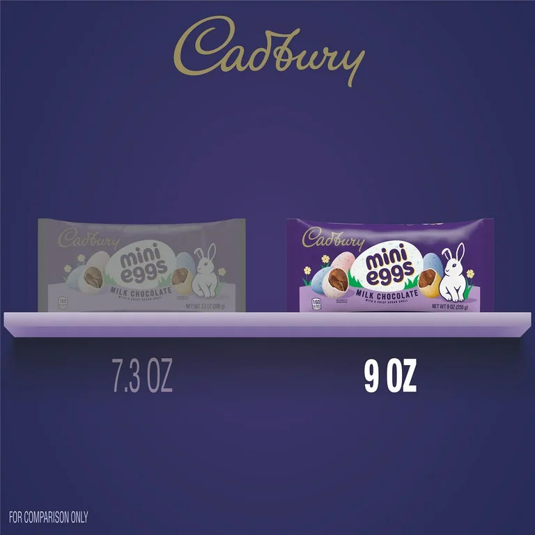 Cadbury Mini Eggs Milk Chocolate Easter Candy, Bag 9 oz | Walmart (US)