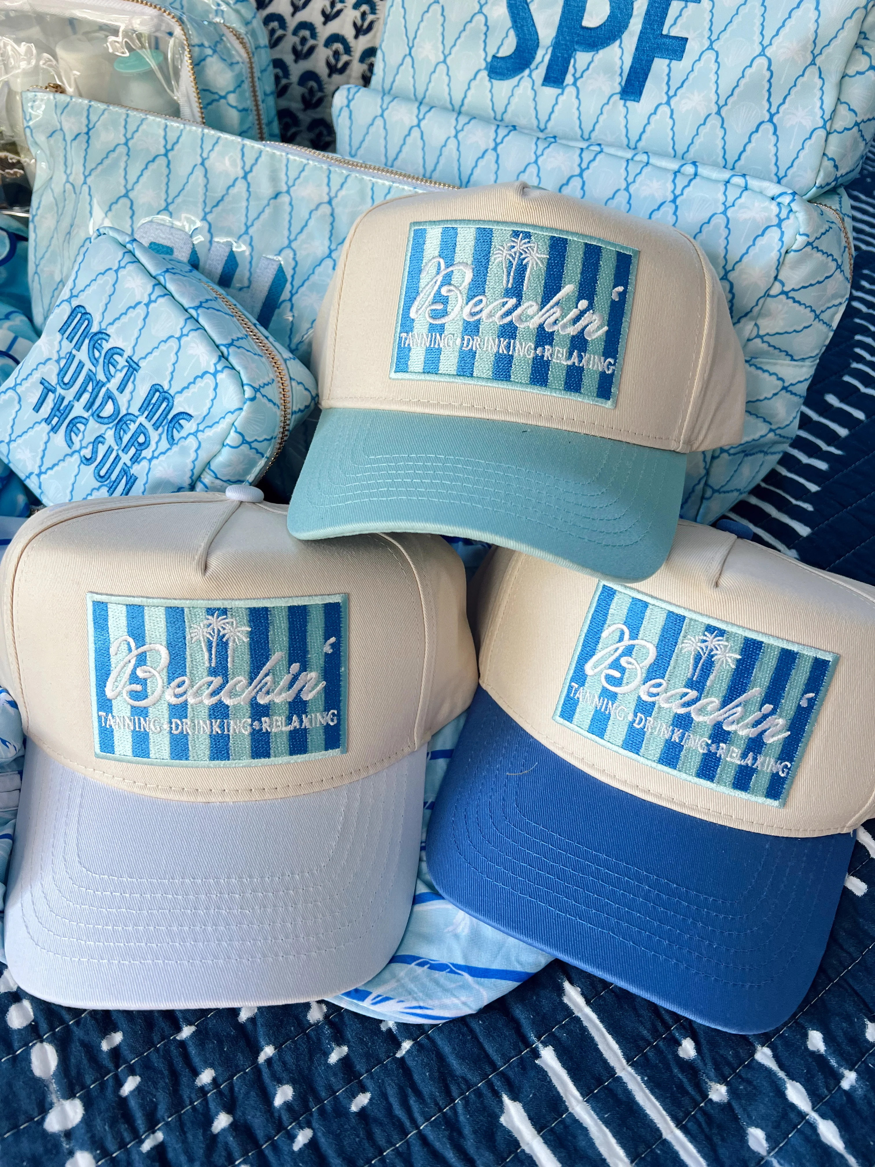 Beachin' - Vintage Trucker Hat | KenzKustomz