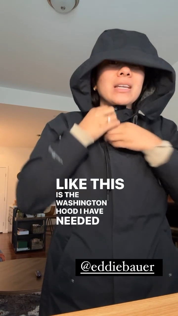 My new rain jacket from Eddie Bauer I’m obsessed 

#LTKSeasonal #LTKVideo #LTKHolidaySale