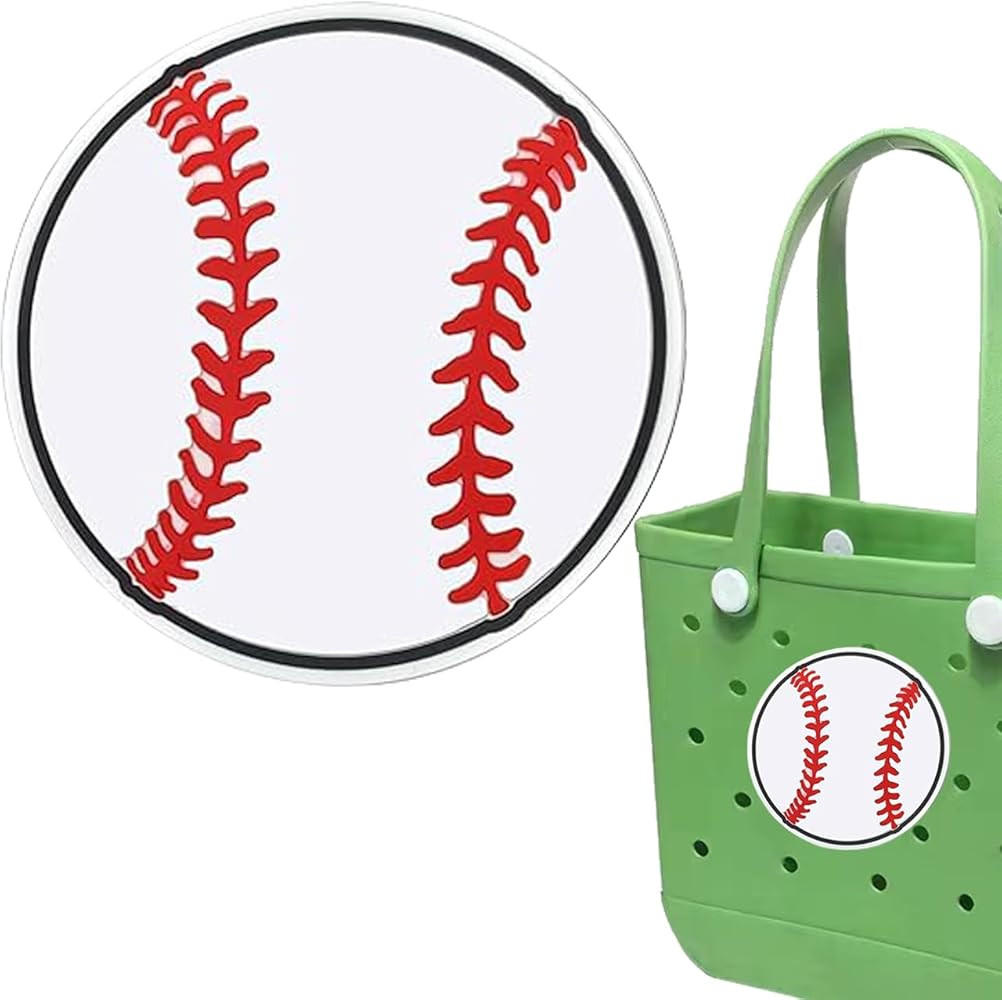 Sports Charms for Bogg Bag Baseball, Decoration Accessories Charm for Bogg Bags Original All Mode... | Amazon (US)