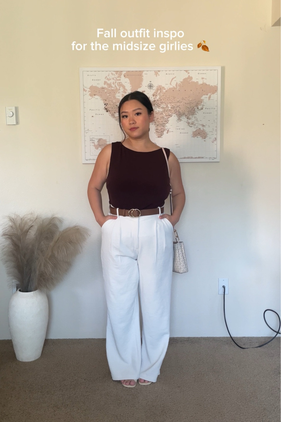 •Top from Amaroso Boutique (out of stock)
•Pants from Abercrombie & Fitch
•Mule Heels from Dane Fashion
•Bag from Michael Kors

#LTKMidsize #LTKStyleTip #LTKSeasonal