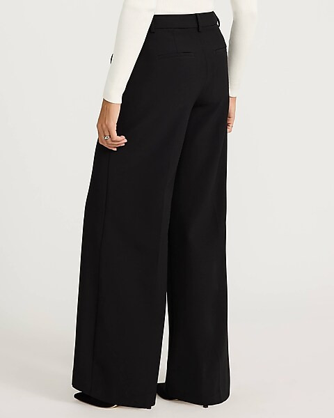 Editor Mid Rise Wide Leg Pant | Express