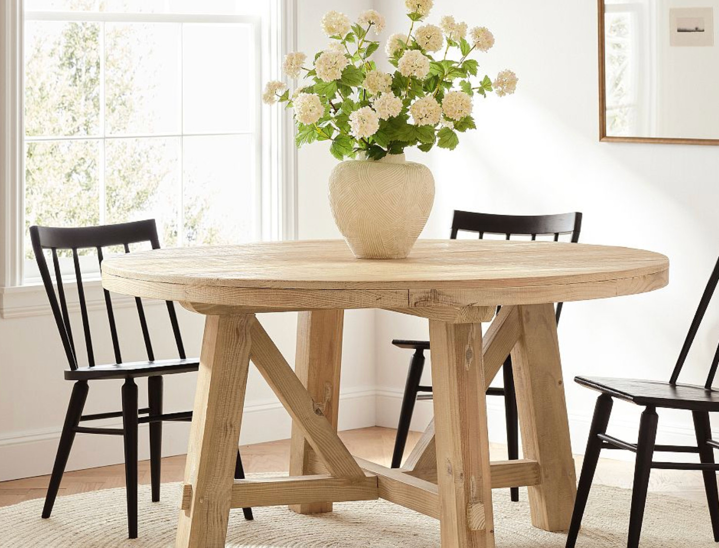 Farmhouse Trestle Round Dining Table 

 #LTKHome