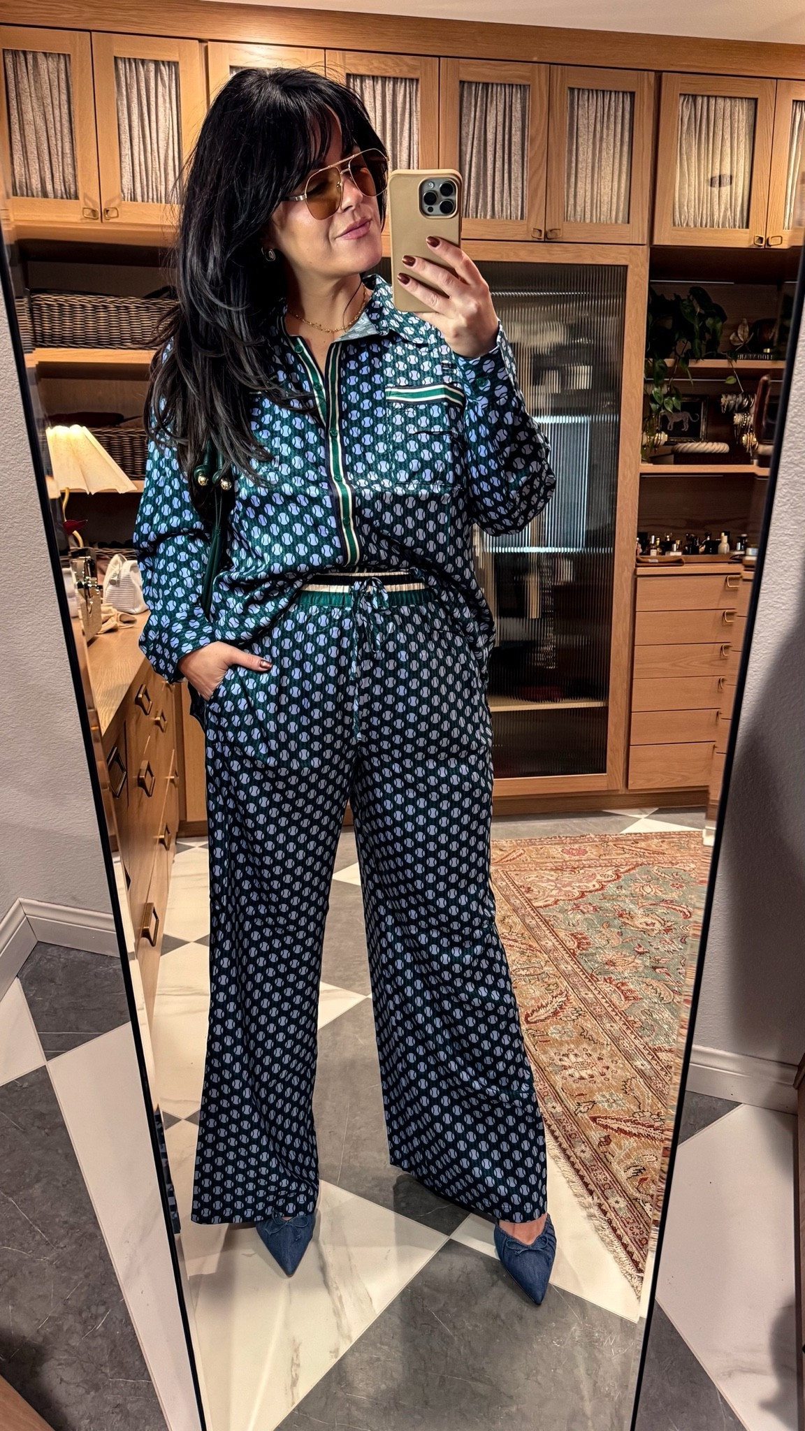 Midsize outfit inspo - matching set - spring fashion - xl in button up xl in pants

#LTKMidsize #LTKStyleTip #LTKSeasonal