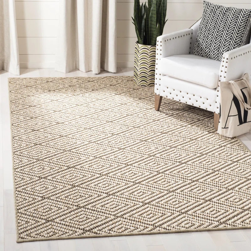 Aaltien Beach Sisal Geometric Rug | Wayfair North America