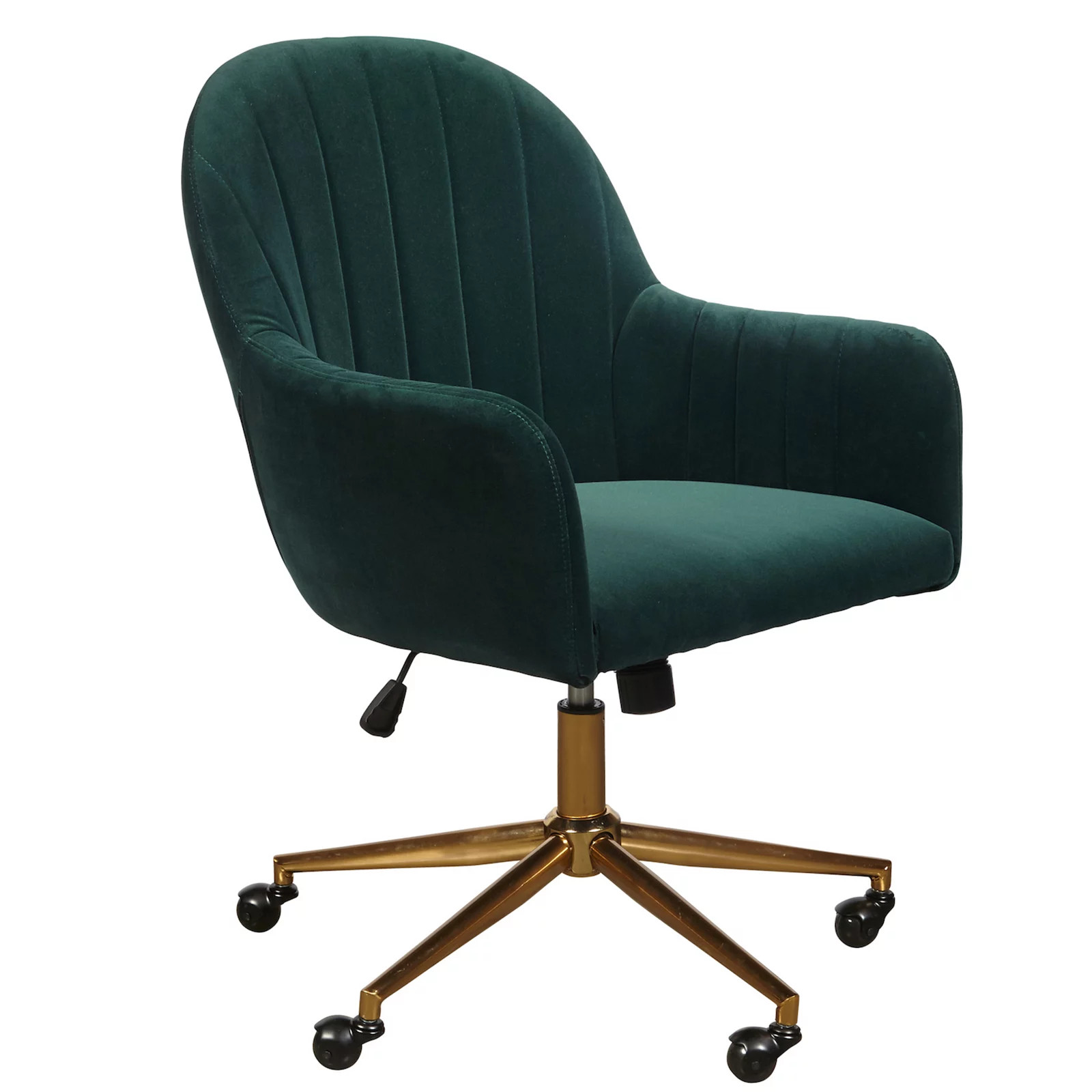 Pulaski Upholstered Channel Tufted Office Chair, Green | Kohl's