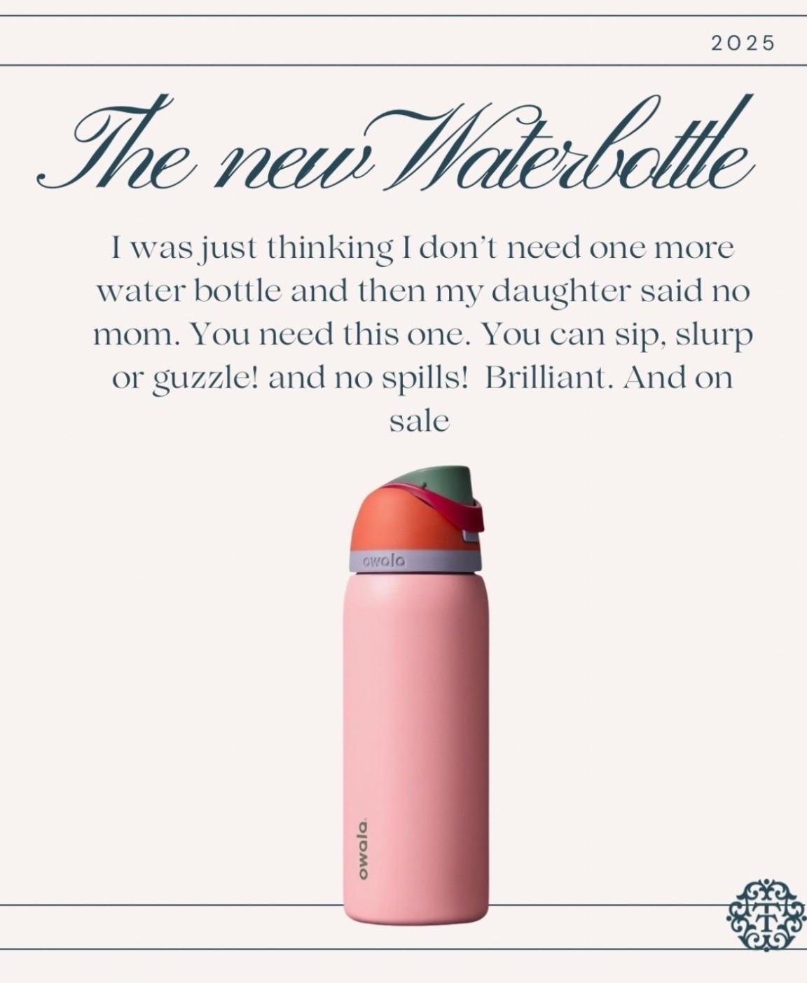 A great gift idea for anyone! This is a great leakproof water bottle. m


#LTKTravel #LTKGiftGuide #LTKFindsUnder50