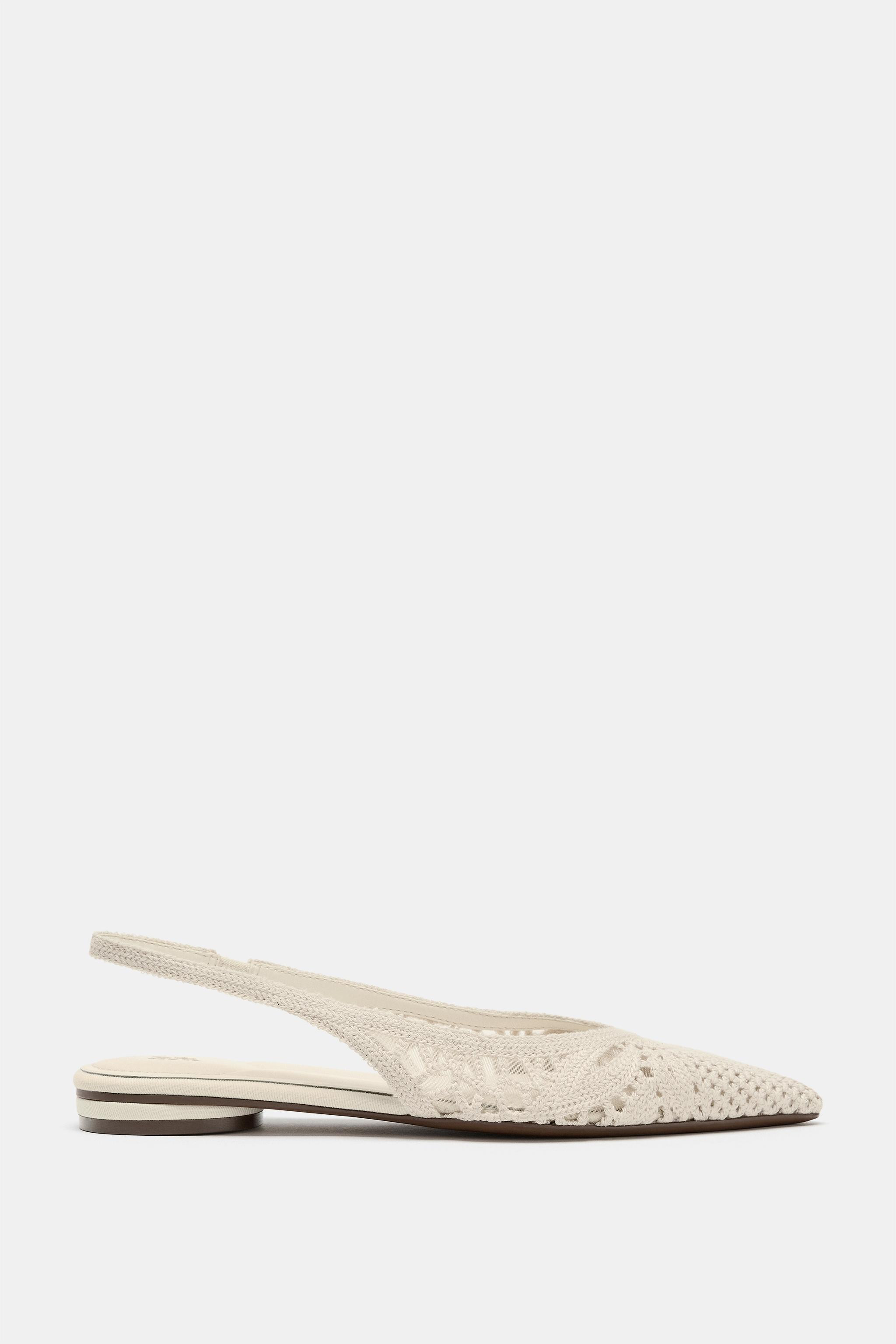 CROCHET FLATS | Zara US