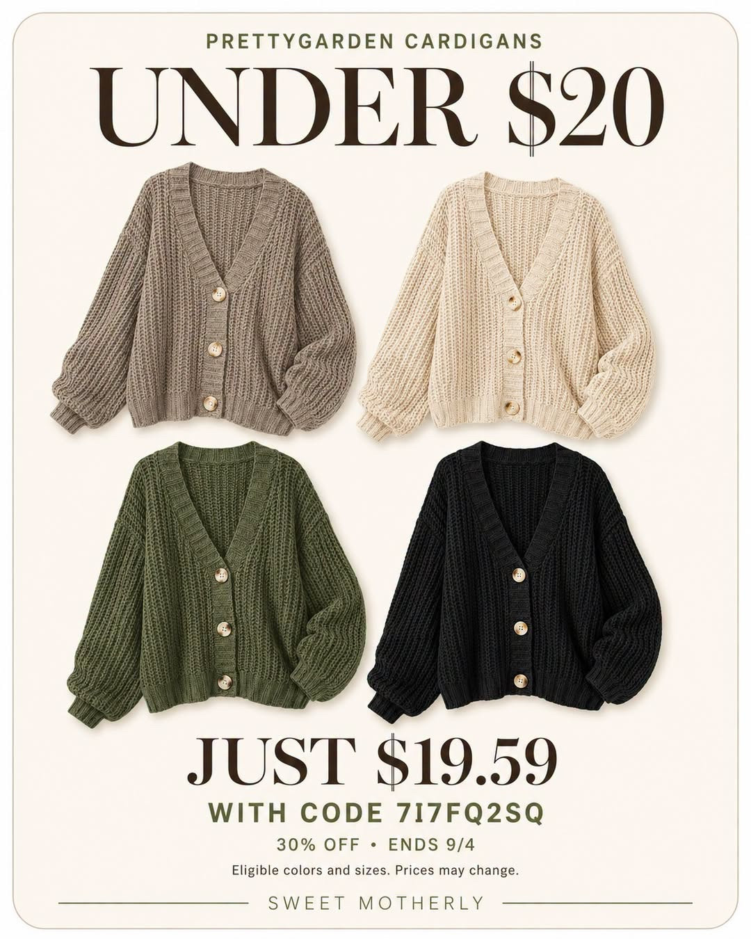 Cardigans under $20

women’s cardigans
cozy knit cardigan
oversized cardigan sweater
button front cardigan
chunky knit sweater
cropped cardigan
longline cardigan
open front sweater
fall layering sweater
casual everyday cardigan

#LTKSeasonal #LTKootd #LTKSaleAlert
