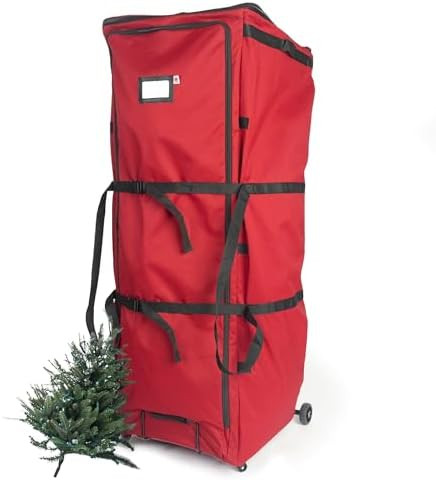[XXL Rolling Duffle Bag Tree Storage] - 12 Foot Christmas Tree Storage Bag | Heavy Duty Dolly-Sty... | Amazon (US)