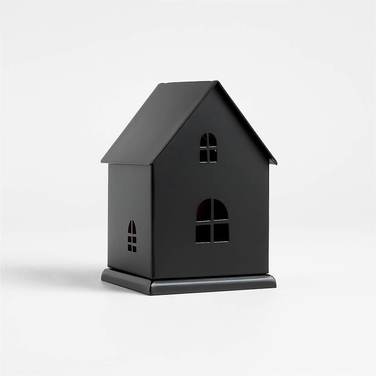 Small Black Haunted House with LED Lights + Reviews | Crate & Barrel | Crate & Barrel
