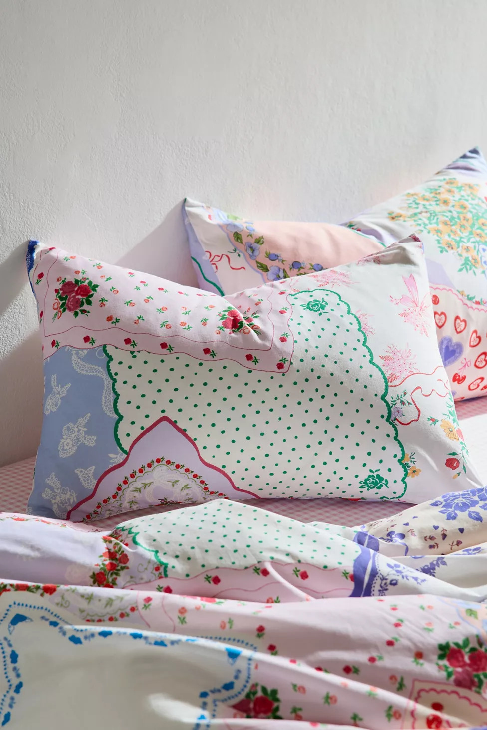 Hankies Patterned Sham Set | Urban Outfitters (US and RoW)