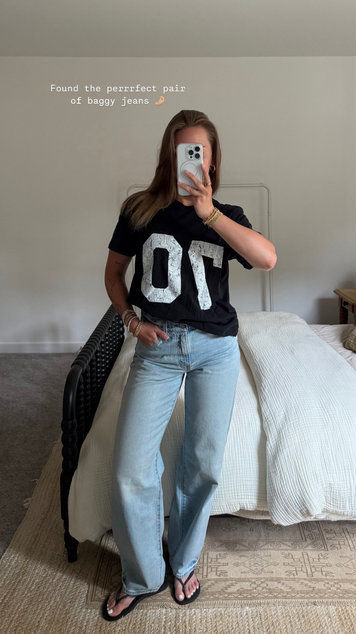 6/7/25 baggy jeans outfit 🫶🏼 casual summer outfit, baggy levi’s jeans, best baggy jeans 2025, casual amazon t-shirt, cozy neutral tee, havaianas flip flops, comfy summer outfit, neutral casual style, effortless summer outfit, cozy summer wardrobe, soft neutral outfit, easy summer look, summer capsule closet, casual summer uniform, laid back summer outfit

