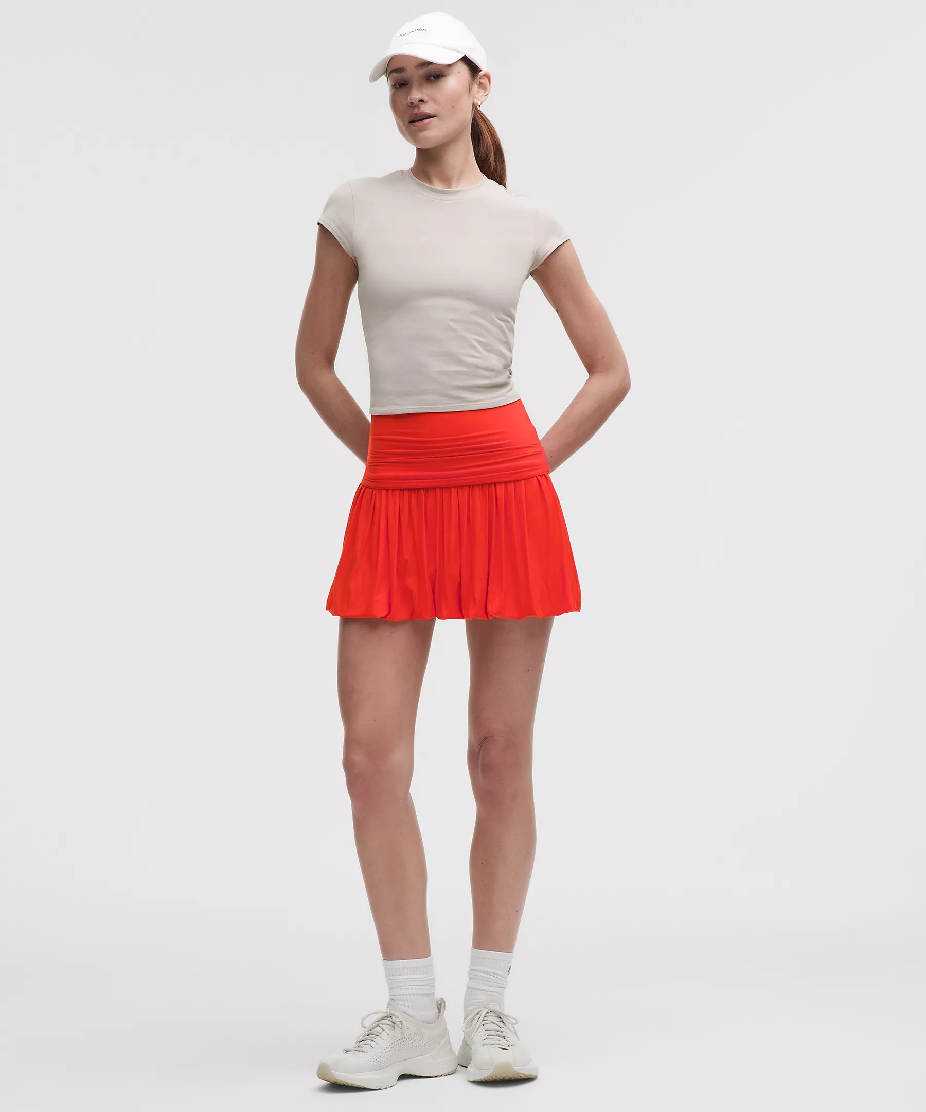 2-in-1 Bubble-Hem Mini Dress | Lululemon (US)