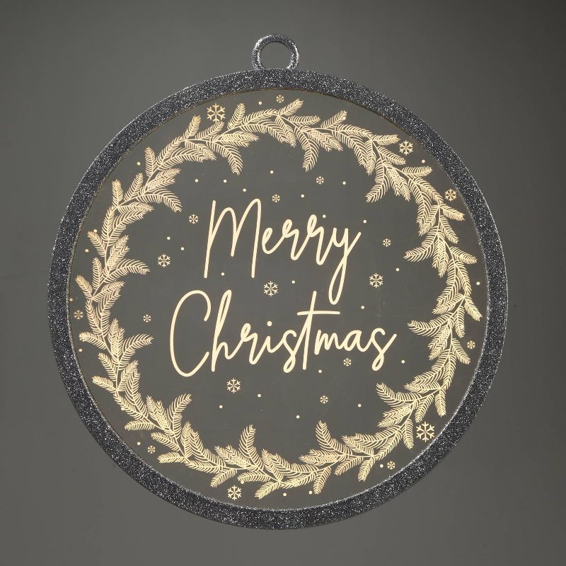 14in LED Etched Merry Christmas Sign - Wondershop™ | Target
