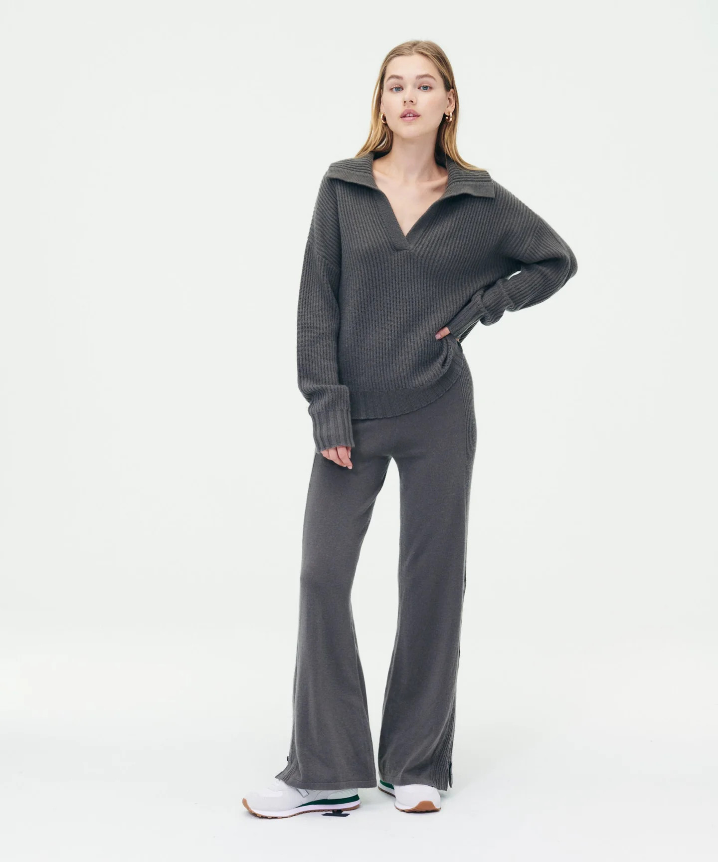 Wool Cashmere Fisherman Pants | NAADAM