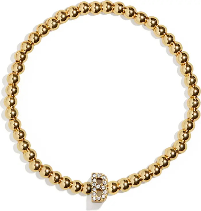 BaubleBar Pisa Pavé Initial Bracelet | Nordstrom | Nordstrom