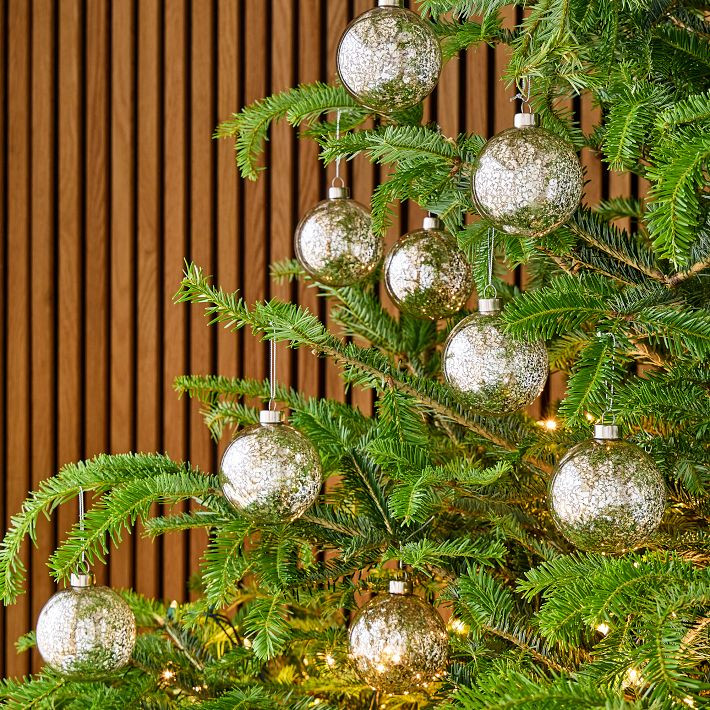 Medium Mercury Ball Ornaments (Set of 9) | West Elm (US)