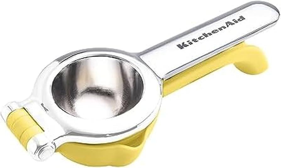 KitchenAid Citrus Juice Press Squeezer for Lemons and Limes with Seed Catcher and Pour Spout, Lem... | Amazon (US)
