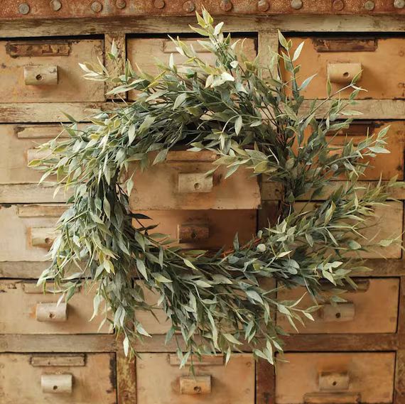 13" SMALL Twilight Ash Wreath (tip to tip measurement) | Etsy (US)