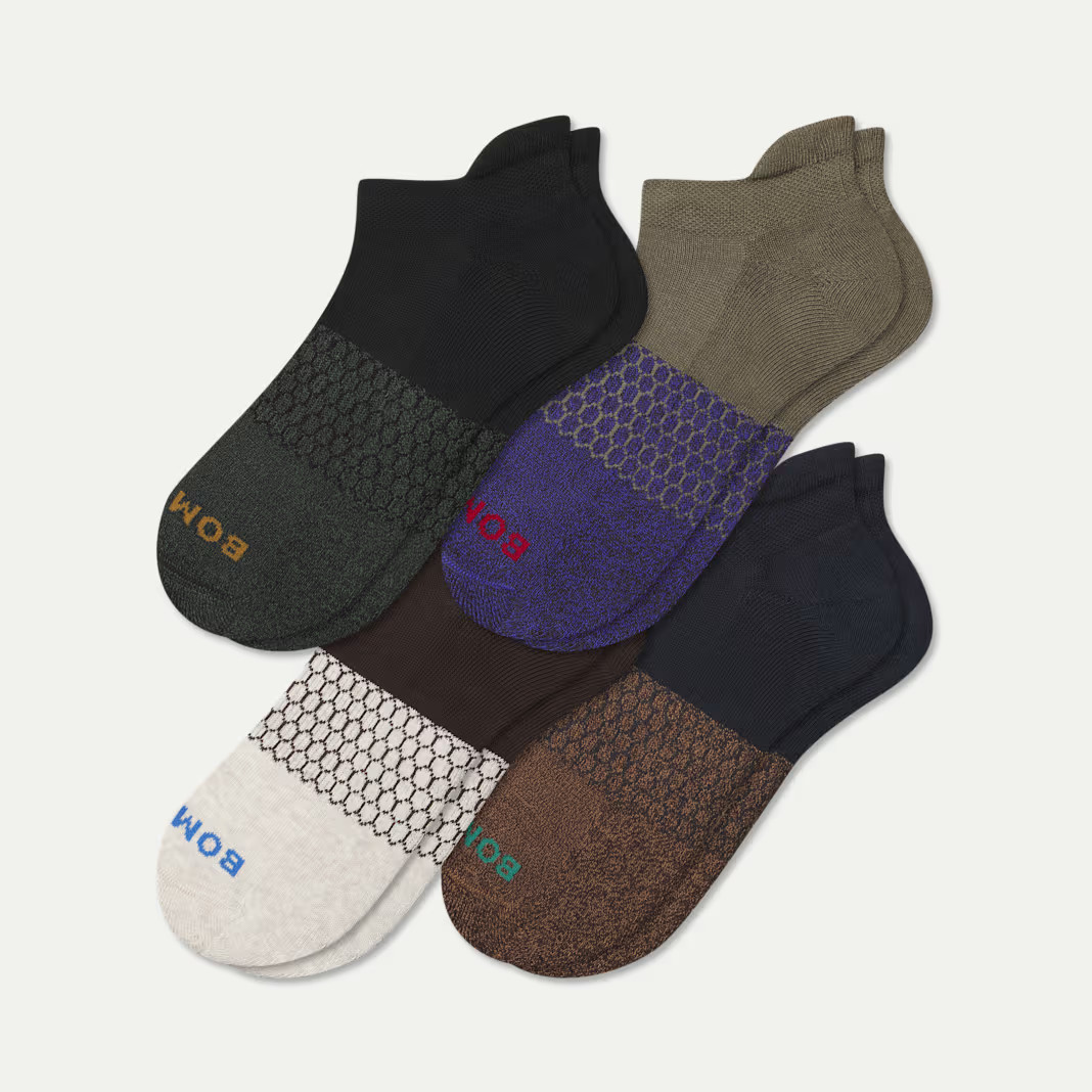 Men's Marl Ankle Sock 4-Pack | Bombas
