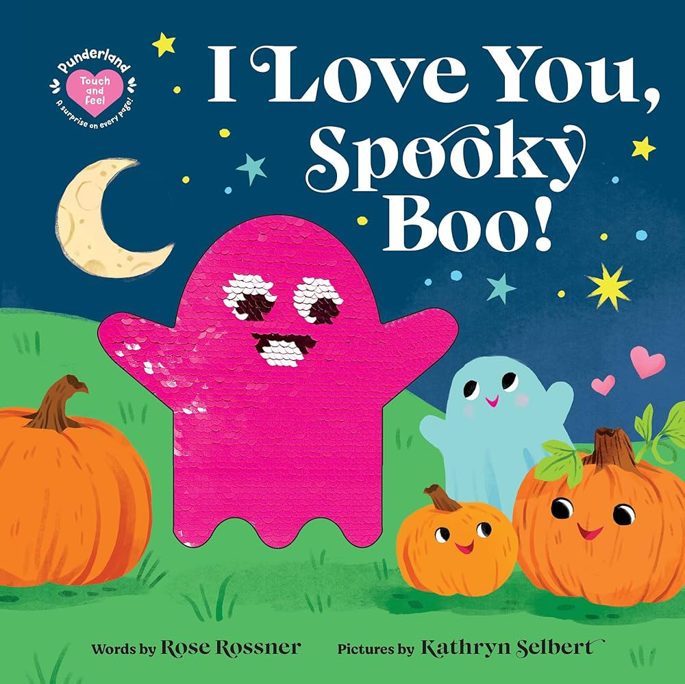 I Love You, Spooky Boo!: A Halloween Touch and Feel Board Book with Mirror (Punderland) | Amazon (US)
