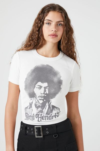 Jimi Hendrix Graphic Baby Tee | Forever 21 (US)