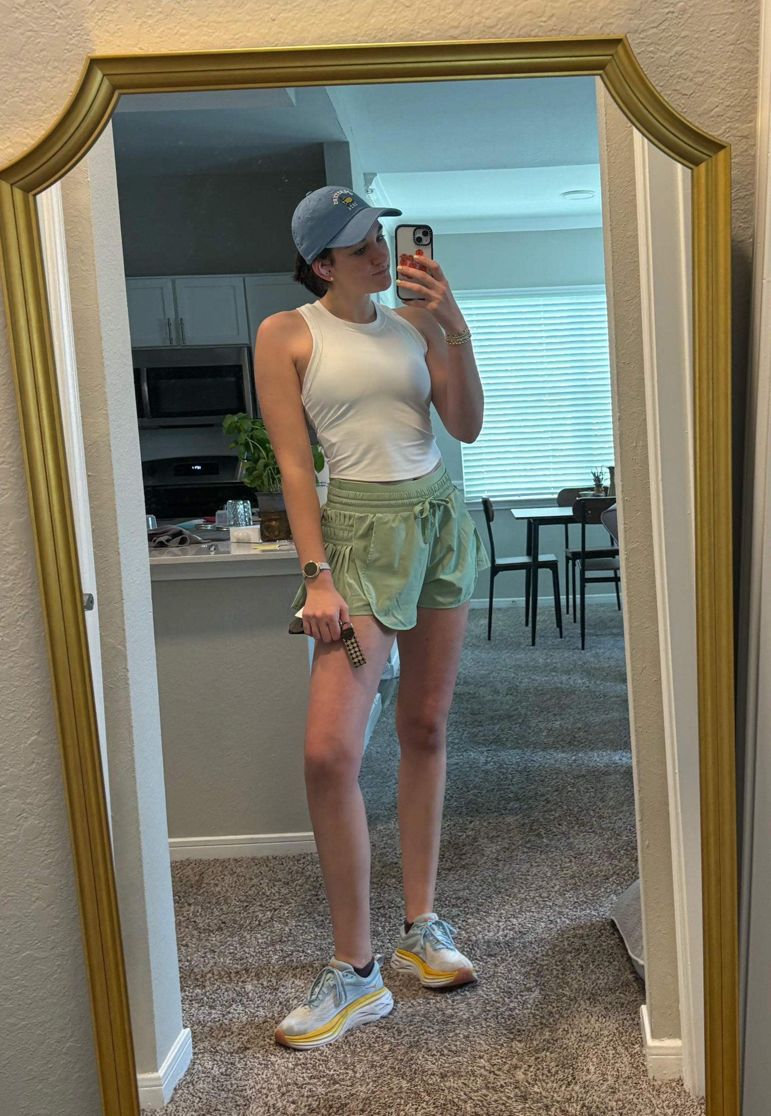 Sporty Saturday!! Masters hat, favorite target shorts, the BEST Old Navy Tank under $12 and trusty Hokas  

#LTKFitness #LTKActive #LTKFindsUnder50