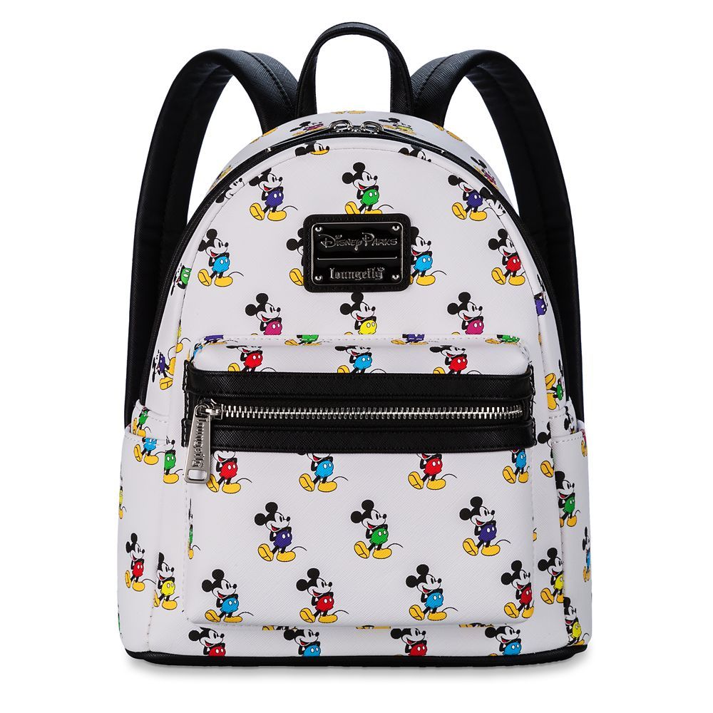 Mickey Mouse Allover Classic Standing Loungefly Mini Backpack | Disney Store
