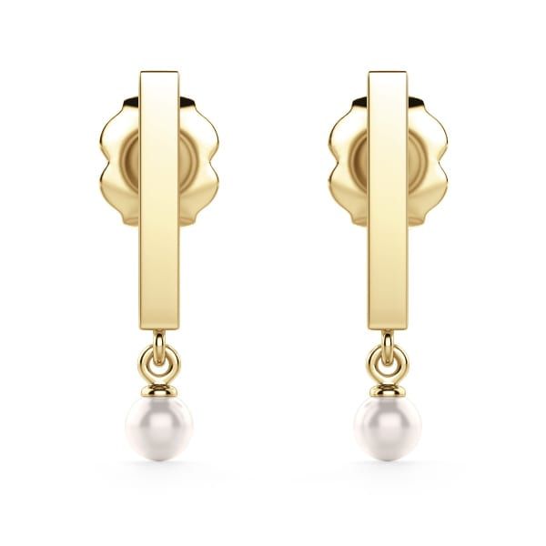 Pearl Drop Earrings | Diamond Nexus