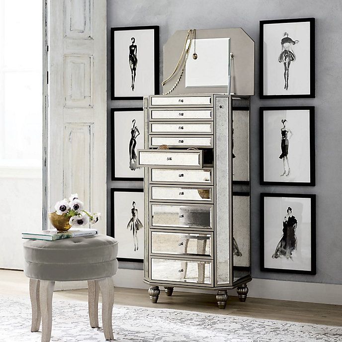 Loren Jewelry Cabinet | Frontgate | Frontgate
